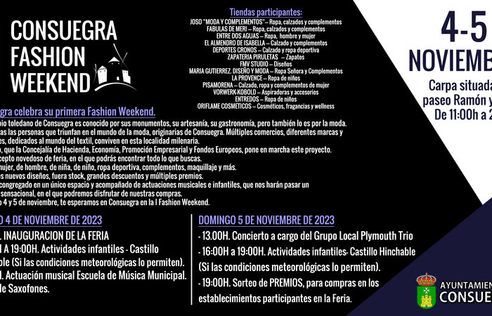 Consuegra Fashion Weekend